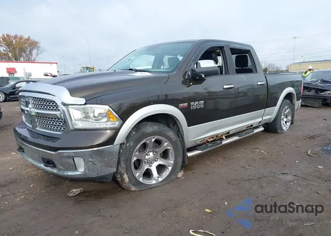 2014 Ram 1500 Laramie из США, поврежденный, VIN 1C6RR7VT4ES250305